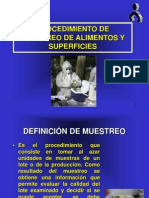 3° Procedimiento de Muestreo