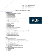 Jawaban Soal Latihan Karbohidrat Dan Lipid