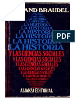 Braudel Fernand La Historia y Las Ciencias Sociales PDF