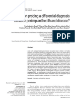 Is Bleeding On Probing A Differential Diagnosis Between Periimplant Health and Disease?