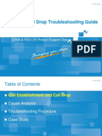 FDD LTE Call Drop Troubleshooting Guide