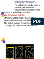 Passive Cooling Techniques