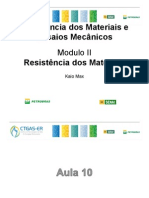 Aula 10-11-12 - Solicitações Mecânicas - Tração, Compressão, Cisalhamento, Flexão, Torção, Flambagem PDF