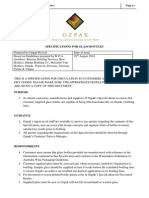 Ozpak Specifications For Glass Bottles PDF