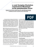 Persistence and Complex Evolution of Fluoroquinolone-Resistant Streptococcus Pneumoniae Clone