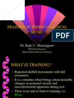 Training in Indian Classical Music: "Riyaz"