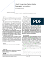 Study The Prying Effect On Bolted Base-Plate Connections: Ŕ Periodica Polytechnica