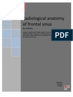 Radio Logical Anatomy of Frontal Sinus