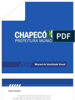 Prefeitura de Chapecó - Manual de Utilização Da Marca