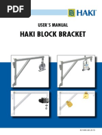 Manual - 9 HAKI Block Bracket - INT