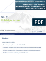 NIC 33 Utilidad Por Acción PDF