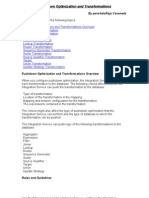 Pushdown Optimization and Transformations