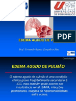 Aula Edema Agudo de Pulmao