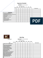 Kitchen Station Task List