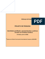 Identidade Partilhada: Representações e Práticas Sociais Na Fortaleza Turística (Projeto de Pesquisa)