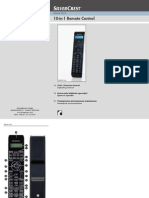 Daljinski Upravljač SilverCrest SFB 10.1 A1 Korisničke Upute PDF