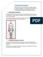 Posiciones Anatómicas