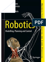 Robotics - Modelling, Planning and Control