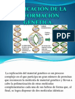 Replicacion de La Informacion Genetica