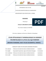 Memoire Gite Polymétallique Amensif-El-Idrissi-GAMRE PDF