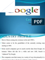 Presentation On Google Case Study