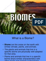 Biomes (Bs Physics Env - Sci Notes)