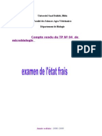 Examen de L'état Frai