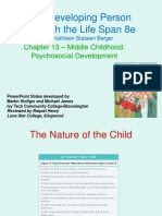 Chapter 13 Middle Childhood Psychosocial Development