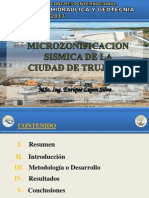 Microzonificacion Sismica de Trujillo