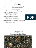 Outlines: - Chapter 15 "Surveying The Stars"