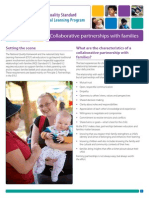 Nqs PLP E-Newsletter No35 Collaborative Partnerships With Families