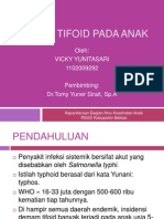 Demam Tifoid Pada Anak