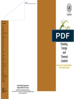 Housing, Energy and Thermal Comfort: A Review of 10 Countries Within The WHO European Region