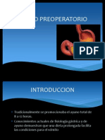 Ayuno Preoperatorio