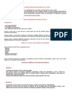 Banho para Retirar Negatividades de Um Local