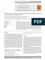 Attitudes Toward Teen Mothers Among Nursing Students and Psychometric Evaluation of Positivity Toward Teen Mothers Scale