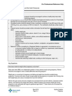 Nutrition Guideline Pregnancy