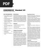 Concresive Standard Lvi