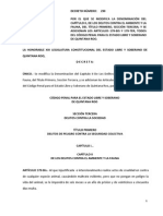 Delito Contra El Ambiente y La Fauna