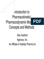 Pharmacokinetic Pharmacodynamic Modeling & Simulation PDF