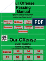 Our Offense Passing Manual: 5-Step