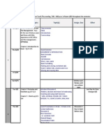 MGT 20600 - Fall 2014-Tu/Th: Dates Weekly Book Topics Topic(s) Assign. Due Other