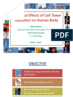 Biological Effects of Cell Tower Radiation On Human Body