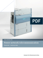 Power Network Telecommunication: Powerlink - Technical Data