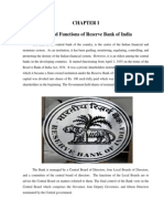 Role and Functions of Reserve Bank of India