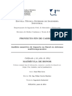 Análisis Numérico de Impacto No Lineal en Sistemas Multicomponentes, Con ANSYS Ls-Dyna (PFC Juan Báez Leva)