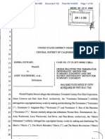 Sophia Stewart v. Andy Wachowski, Et Al. (C.D.Calif. 2005)