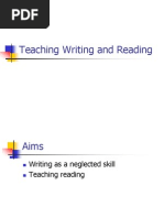 Teaching Writing and Reading