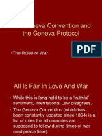 Geneva Conventions Human Rights During Wartime Spike