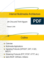 Internet Multimedia Architecture: Jim Chou and Thinh Nguyen